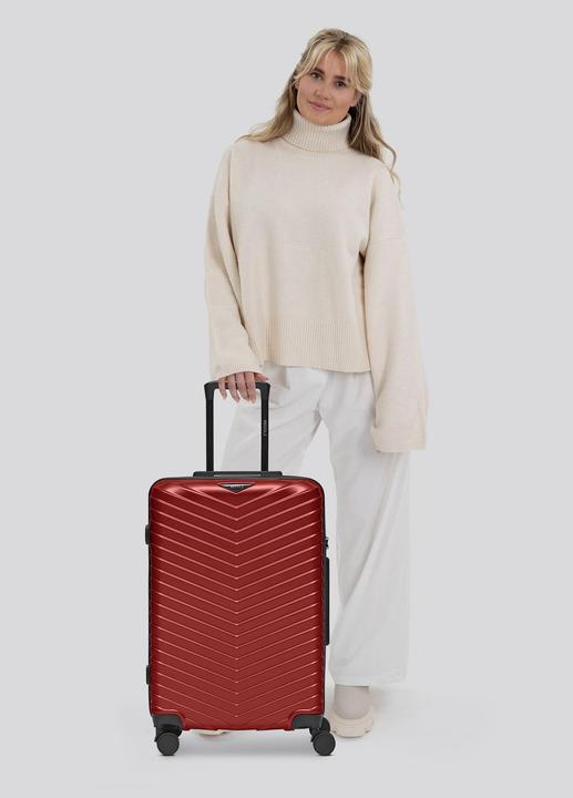 Actual product image Redolz Essentials 18 4-wheel trolley 66 cm with stretch fold (72 l)