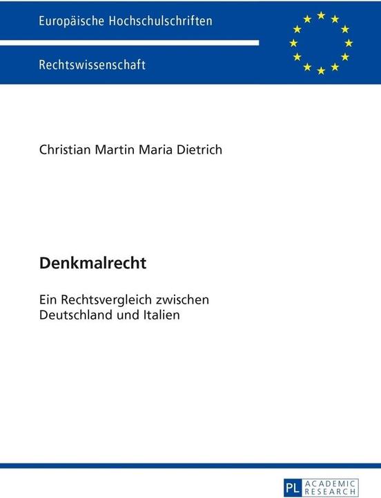 Produktbild Denkmalrecht (Deutsch, Christian Dietrich, 2013)