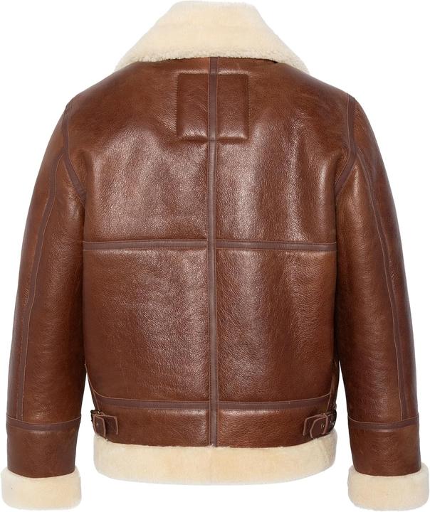 Actual product image Schott Nyc Bomber Sheep Leather Jacket (L)