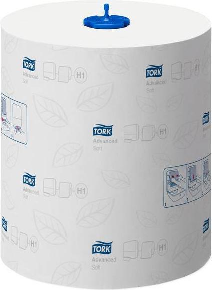 Image du produit Tork Rouleau d'essuie-mains recyclés Advanced Hybrid 2 plis vert (150m) (6x)