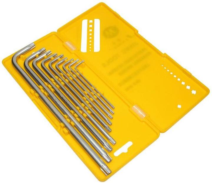 P2R Set of 9 long hollow torx wrenches