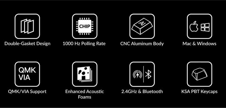 Actual product image Keychron Q10 Max (US, Cable, Wireless)