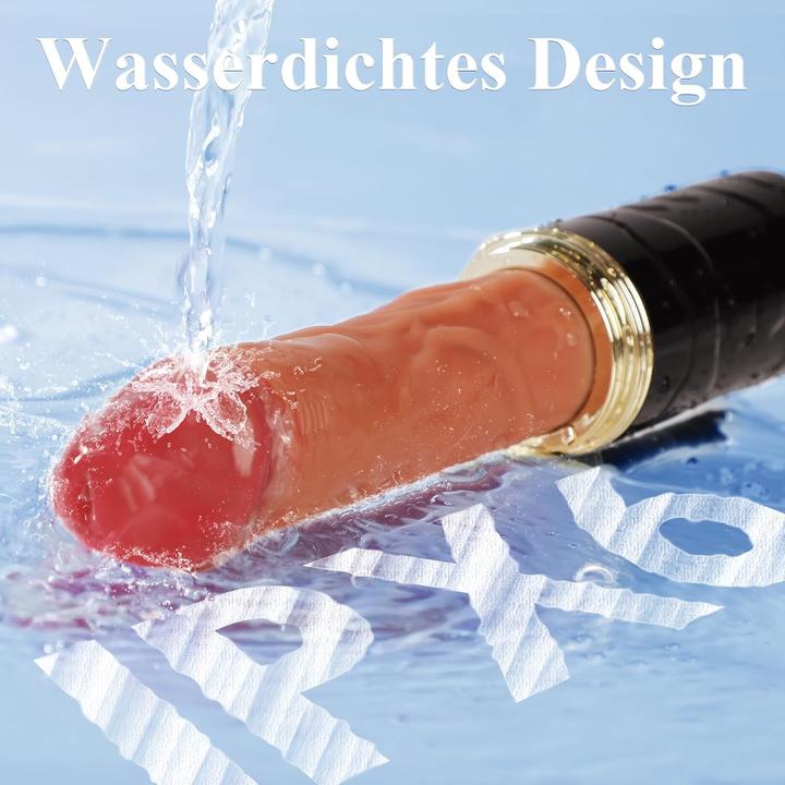 Image du produit Cacuola Godemiché vibrant réaliste avec fonction de choc