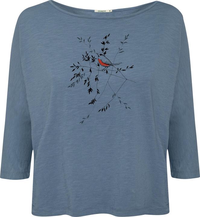 Actual product image Greenbomb Women's Animal Bird Branch Simper L/S (XS)
