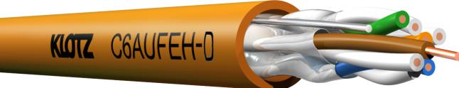 Produktbild Klotz C6AUFEH-D | 500 m (U/FTP, CAT6a, 500 m)