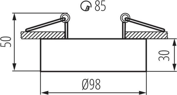 Produktbild Kanlux Mini Bord (G5.3)