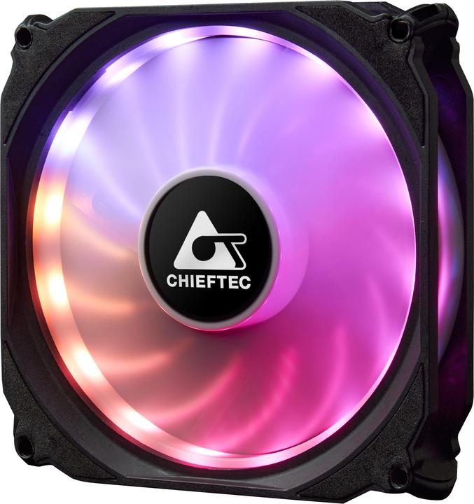 Actual product image Chieftec CF-3012-RGB (120 mm, 3 x)