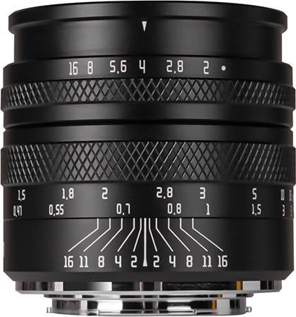 Image du produit AstrHori Full Frame 50mm F2.0 avec monture Sony E (noir) (Sony E, Plein format)