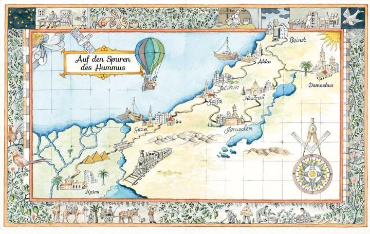 Immagine prodotto Auf den Spuren des Hummus (Tedesco, Ariel Rosenthal, Dan Alexander, Orly Peli Bronshtein, 2023)