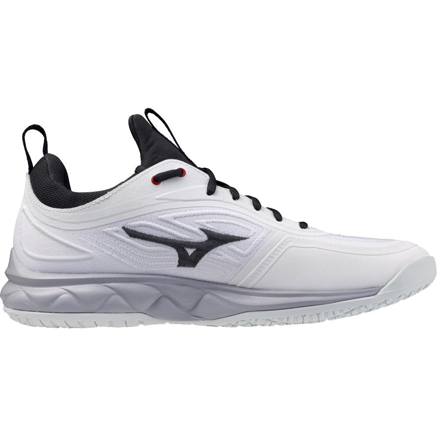 Thumbnail - Mizuno, Unisex, Hallenschuhe, Wave Luminous 3 (44), Weiss