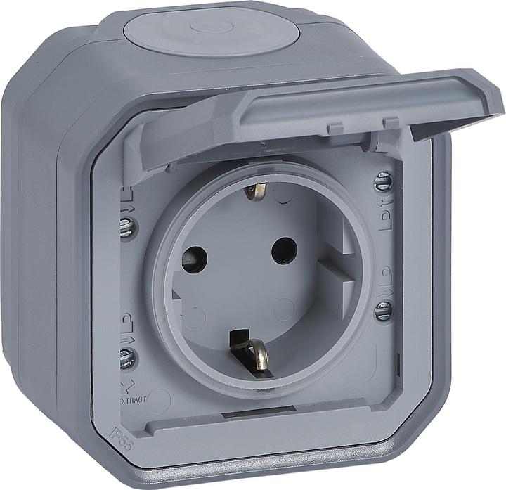 Actual product image Legrand Plexo New damp-proof socket outlet