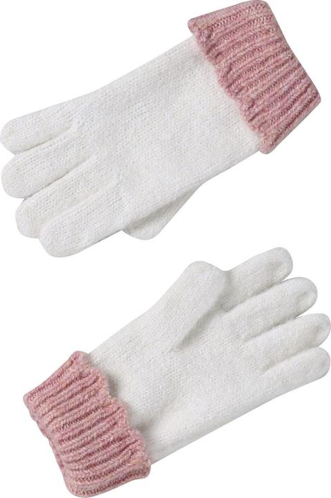Actual product image Vertbaudet Set aus Mütze, Rundschal & Handschuhe mit Muschelsaum, Mädchen (128, 140)