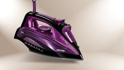 Actual product image MPM MZE-21/NS Steam Iron 2800 Watt Blue (180 g/min)