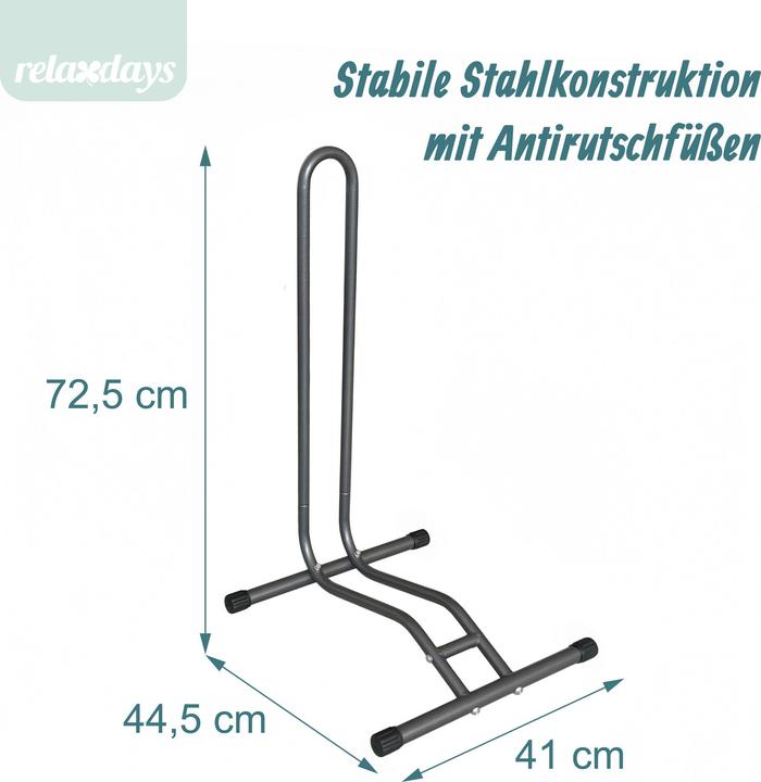 Image du produit Relaxdays support vélo