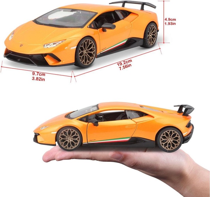 Actual product image Bburago Lamborghini Huracan Performante