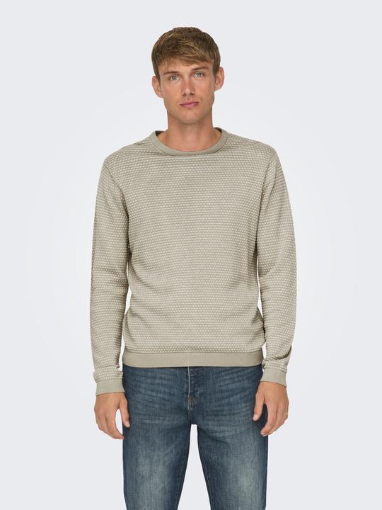 Immagine prodotto Only & Sons Maglia con scollo rotondo Maglia lavorata (L)