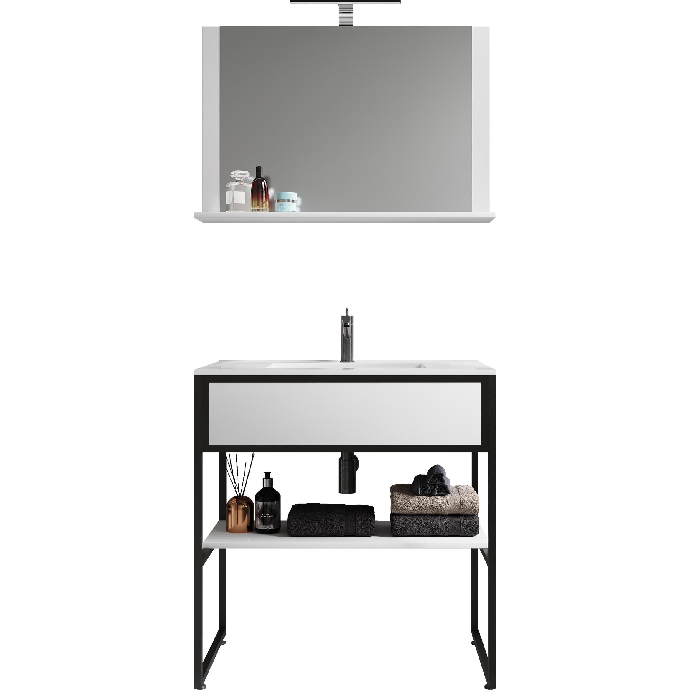 Thumbnail - VCM, Badmöbelset, 3-tlg. Waschplatz Bitila 80 V2