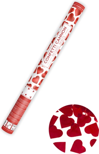 Produktbild Fasnacht Party Konfetti Kanone Herz