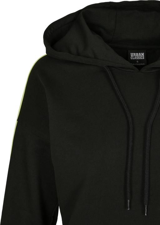 Produktbild Urban Classics Ladies Neon Shoulder Stripe Hoody (XS)