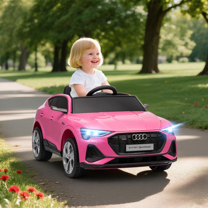 Actual product image Homcom Kinderfahrzeuge Kunststoff, Stahl Rosa (12 V)