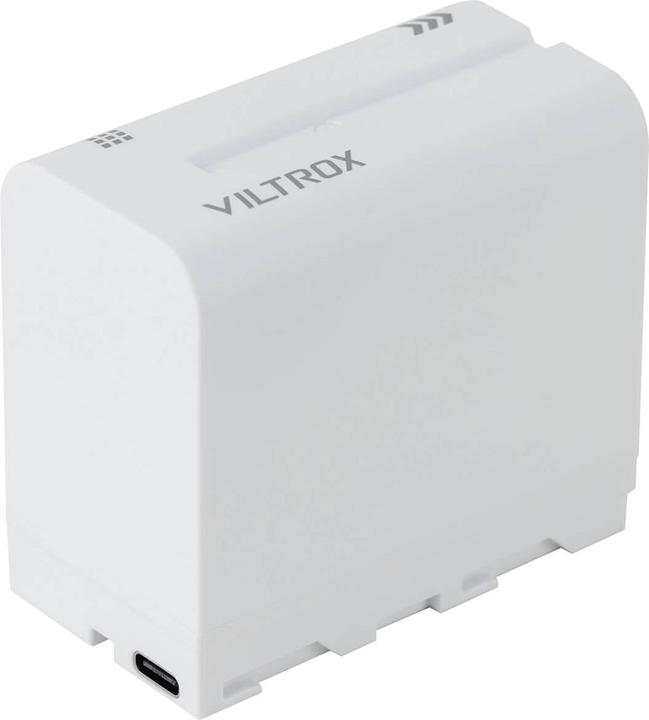 Actual product image Viltrox NP F970 Battery 6600mah with USB C Charging Port (Camera battery)