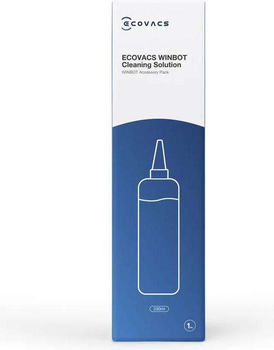 Actual product image Ecovacs WINBOT Cleaning Solution 230 ml