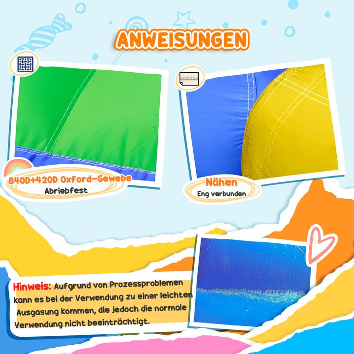 Actual product image Swisshandel24 Oxford fabric bouncy castle water park