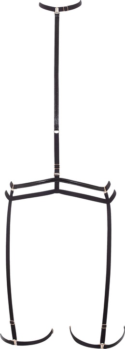 Produktbild Bluebella Edena Harness mit Strumpfhalter schwarz (44)