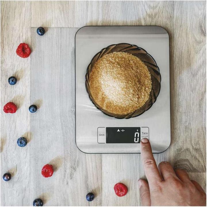 Produktbild Emos Digitale Küchenwaage EV012, silber