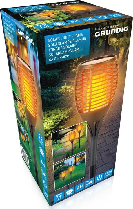 Produktbild Grundig Solarlampe "Flame"
