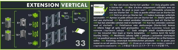 Image du produit Ravensburger GraviTrax Extension verticale PRO