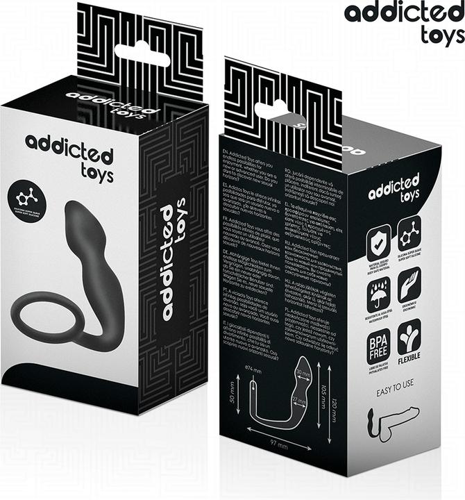Actual product image Addicted toys - Analplug Mit Ring Modell 2
