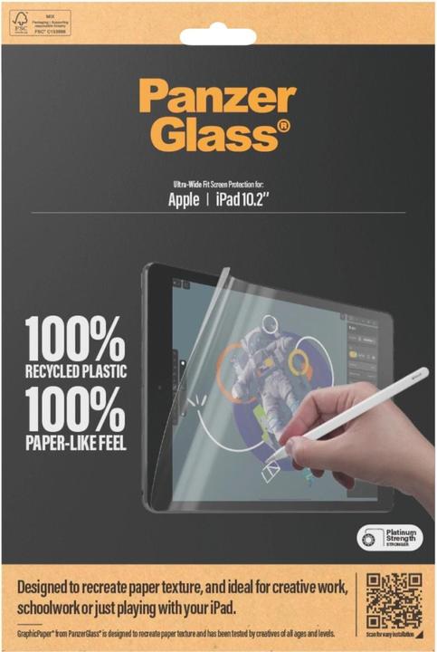 Produktbild PanzerGlass Tablet Glass (1 Stück, iPad 10.2)