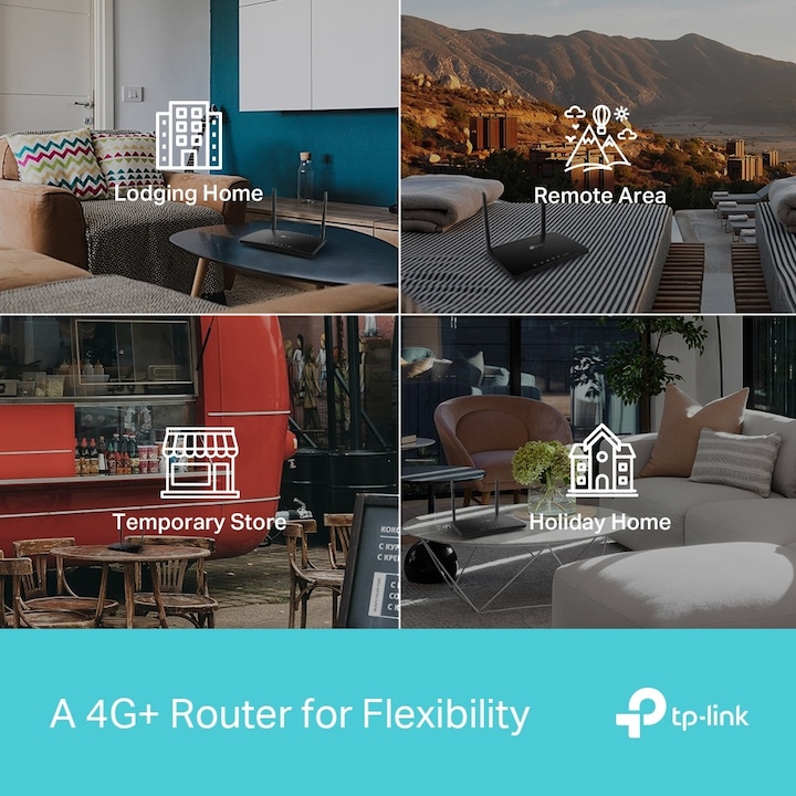 Actual product image TP-Link Archer MR600 4G+ Dual Band Gigabit Router