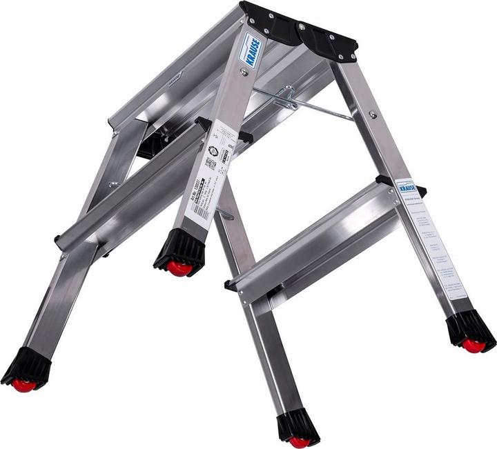 Immagine prodotto Krause Doppio passo pieghevole in alluminio kl (Gradino pieghevole, 45 cm)