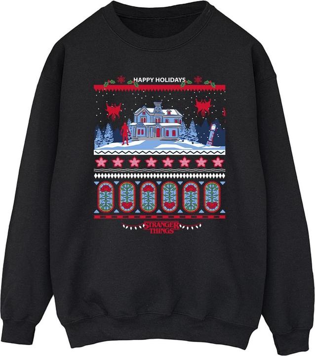 Produktbild Netflix Stranger Things Fair Isle Sweatshirt (S)