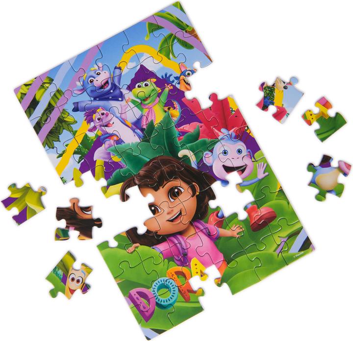 Immagine prodotto Spin Master Dora 3Pack Puzzle im Rucksack (24 pezzi)