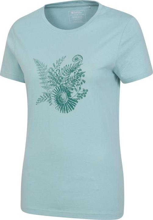Actual product image Mountain Warehouse Womens/Ladies Fern Shell Organic T-Shirt (46)