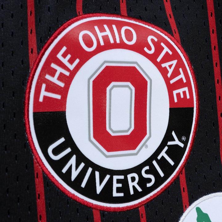 Actual product image Mitchell & Ness M&N NCAA Ohio State Hometown Basketball Shorts - M (M)