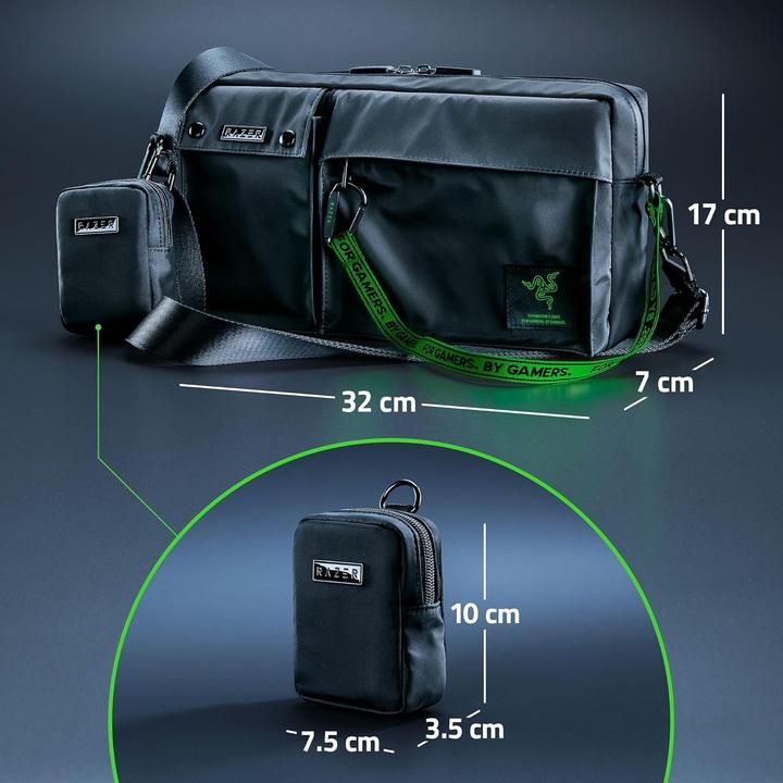 Actual product image Razer Bag Xanthus Crossbody