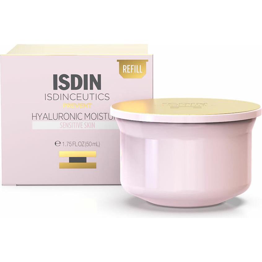 Isdin, Gesichtscreme, ISDINCEUTICS hyaluronic moisture sensitive skin refill 50 gr (Tagescreme)