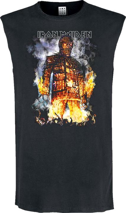 Actual product image Amplified Mens The Wicker Man Iron Maiden Sleeveless Tank Top (S)