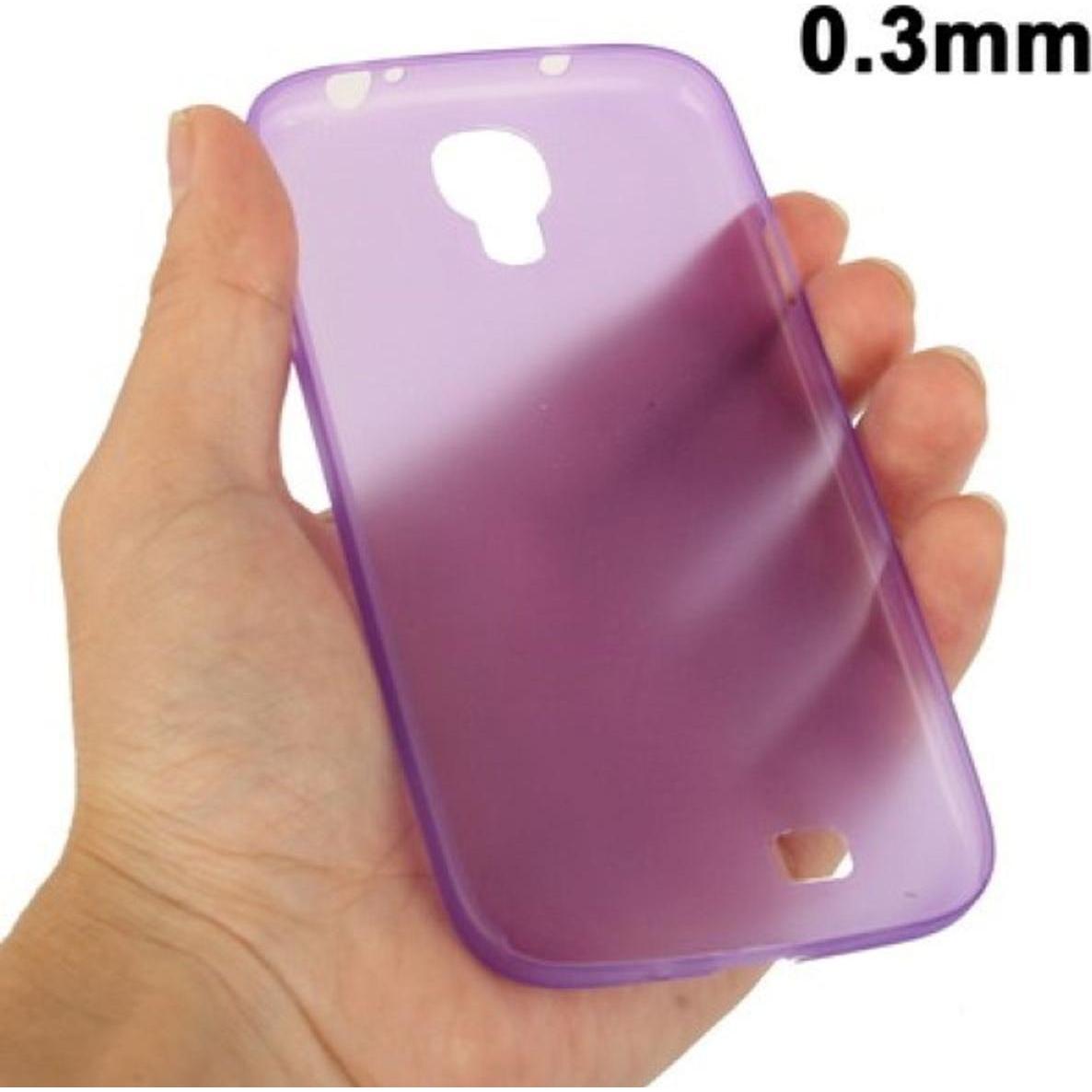 König Design TPU Schutzhülle ultradünn 0,3mm für Samsung Galaxy S 4 i9500 (lila/violett) (Samsung Galaxy S4), Smartphone...