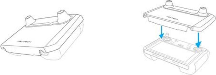 Immagine prodotto Pgytech Protezione del controllore intelligente (Protezione dei droni, Telecomando DJI Mavic Pro)