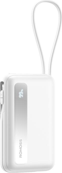 Romoss Powerbank PPR10 10000mAh (white) (10000 mAh, 22.50 W)
