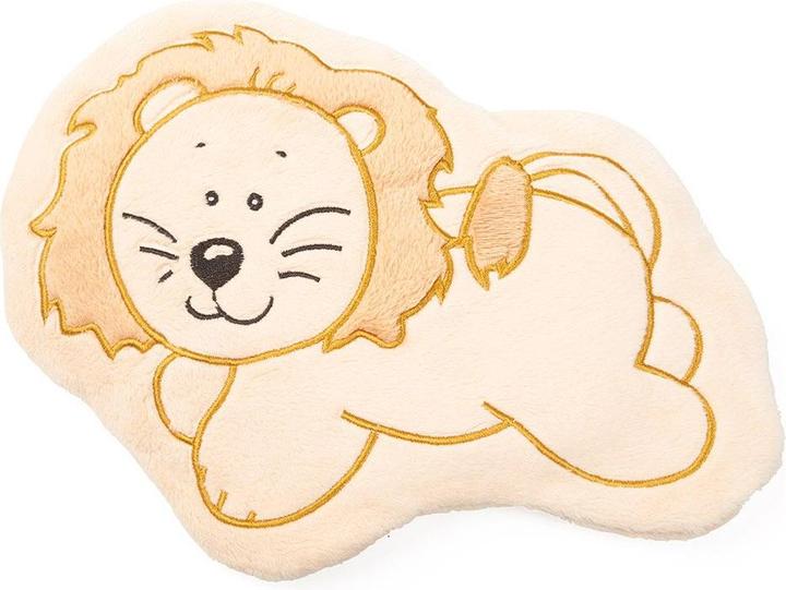 Produktbild Grünspecht Wärmekissen & Körnerkissen Wärmekissen mit Traubenkern-Füllung Wärme-Zoo - Löwe (22 x 18 cm)