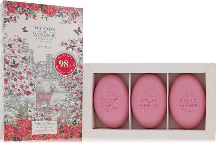 Produktbild Woods Of Windsor True Rose (Hartseife, 60 g)