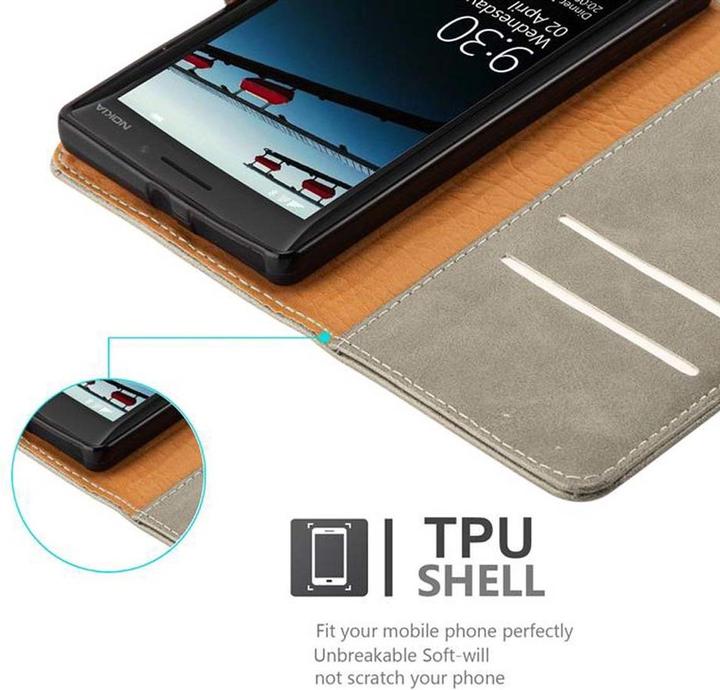 Immagine prodotto Cadorabo Copertina di lusso del libro (Nokia Lumia 930, Nokia Lumia Icon 929)