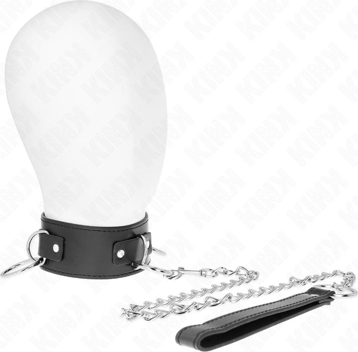 Produktbild Kink HALSKETTE MIT LEINE 65 CM 3 RING MODELL 2 VERSTELLBAR 36-43 CM X 5 CM