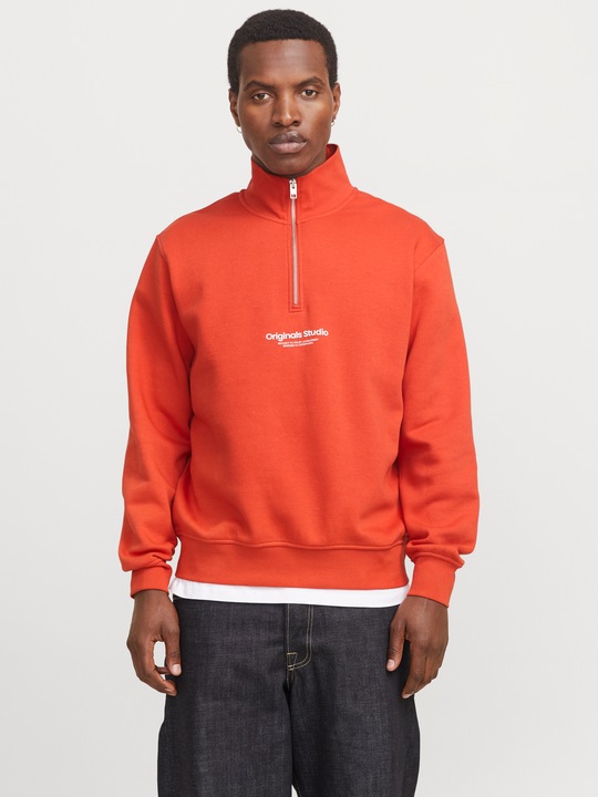 Actual product image Jack & Jones Jorvesterbro Sweat Quarter Zip Hn Noos (XXL)